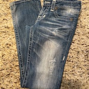 Big Star Low Rise Blue Jeans/size 26R